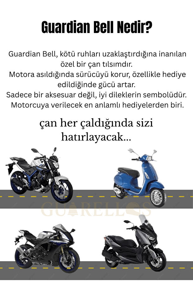 Come Back Safe To Me Guardian Bell hediye görünümü