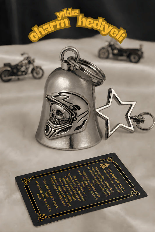 Kasklı Kuru Kafa Guardian Bell
